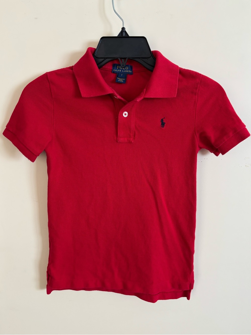 Boy’s Ralph Lauren Red Polo Shirt